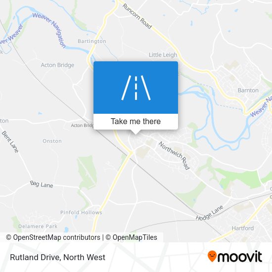 Rutland Drive map