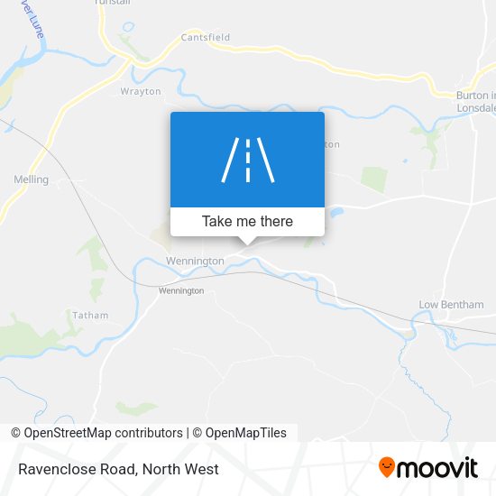Ravenclose Road map