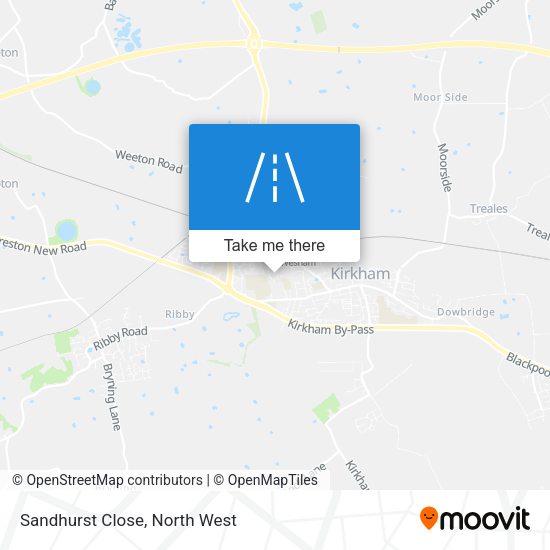 Sandhurst Close map