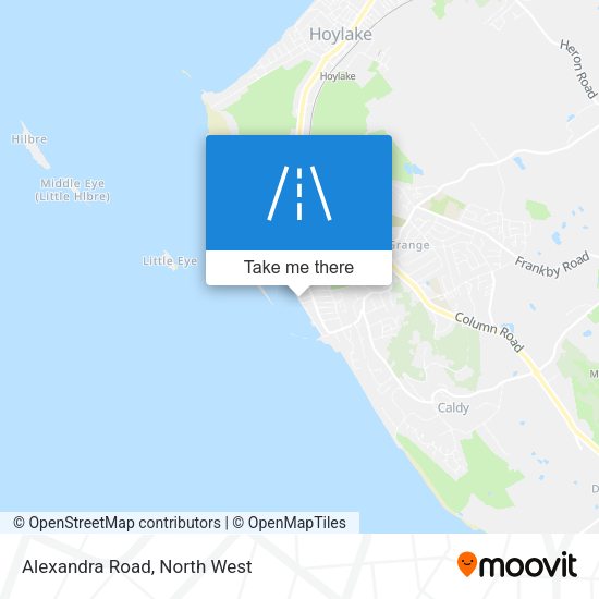 Alexandra Road map