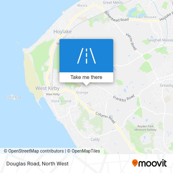 Douglas Road map