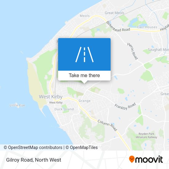 Gilroy Road map