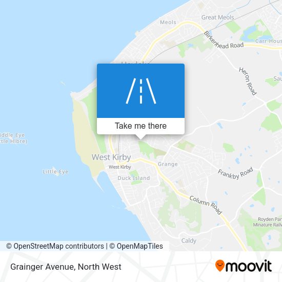 Grainger Avenue map