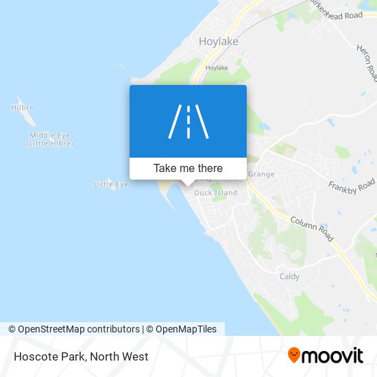 Hoscote Park map