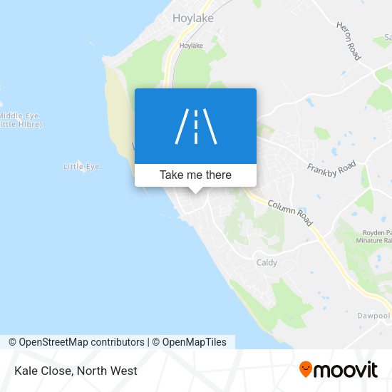 Kale Close map