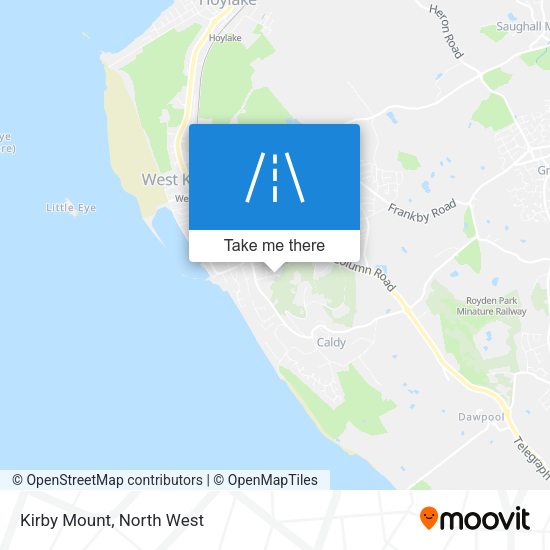 Kirby Mount map