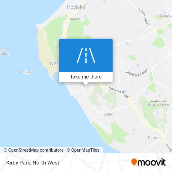 Kirby Park map