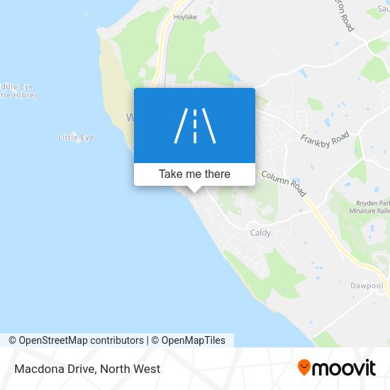 Macdona Drive map