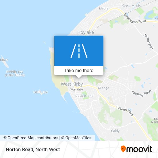 Norton Road map