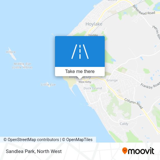 Sandlea Park map