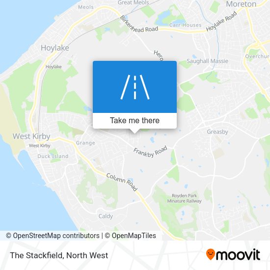 The Stackfield map