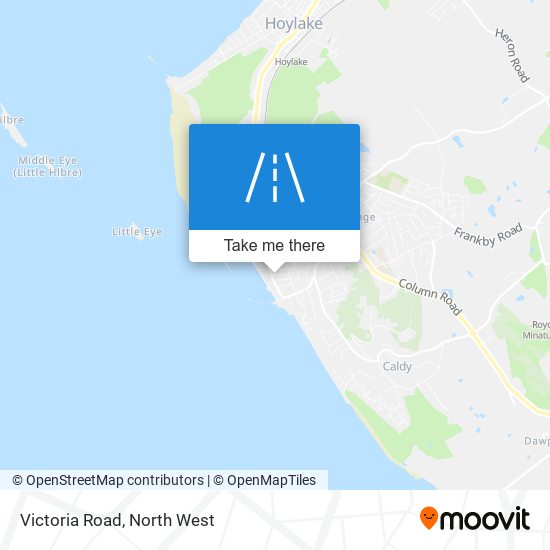 Victoria Road map