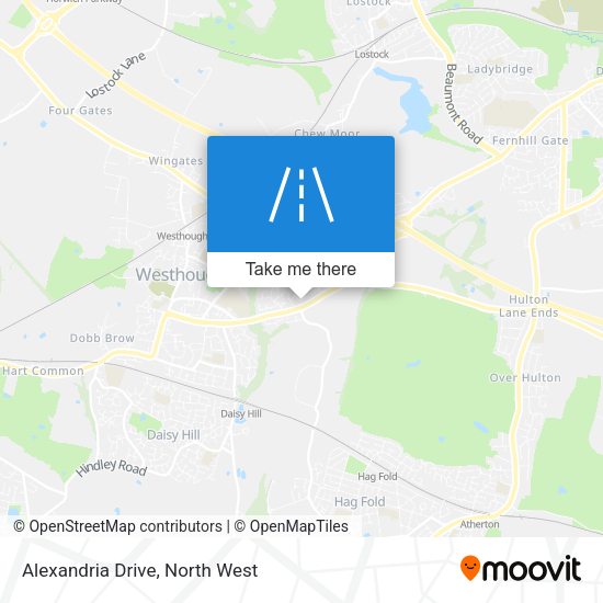 Alexandria Drive map
