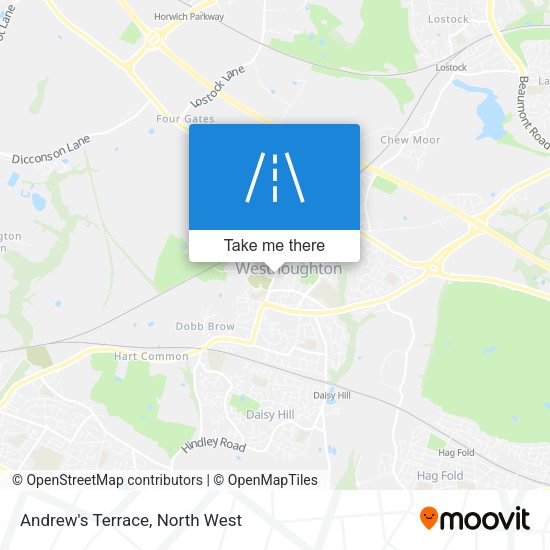 Andrew's Terrace map