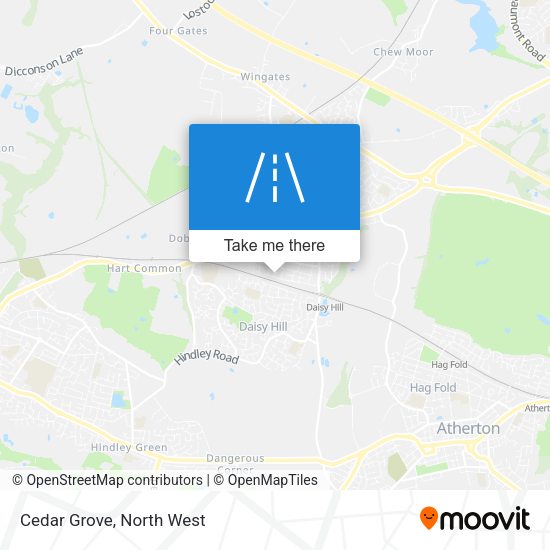 Cedar Grove map