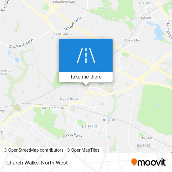 Church Walks map
