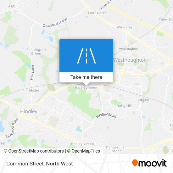 Common Street map