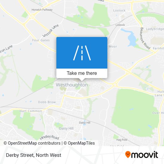 Derby Street map