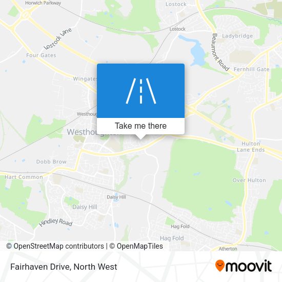 Fairhaven Drive map