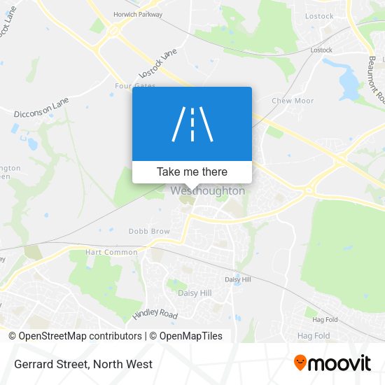 Gerrard Street map