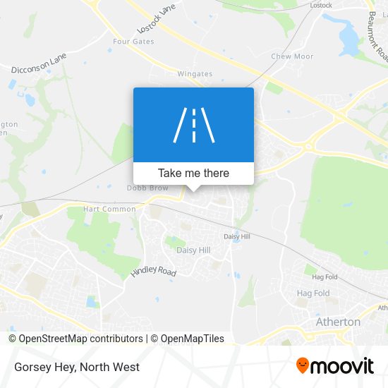 Gorsey Hey map
