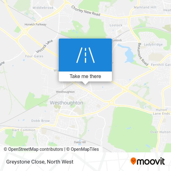 Greystone Close map
