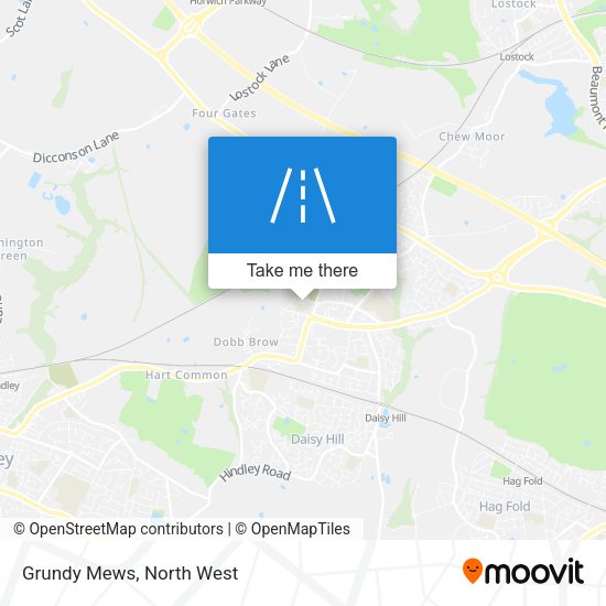 Grundy Mews map