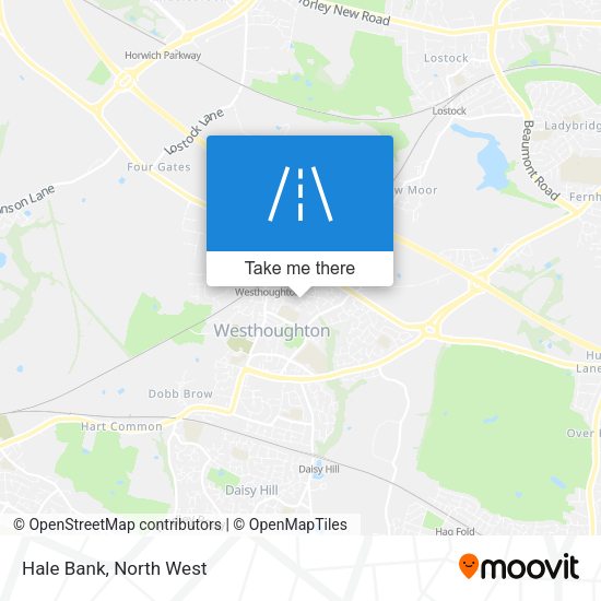 Hale Bank map