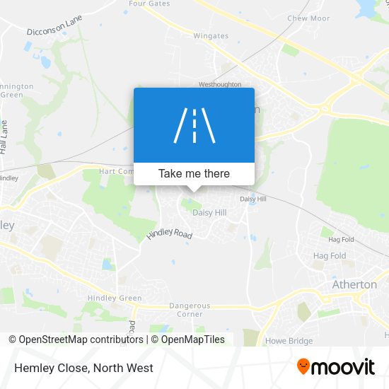 Hemley Close map