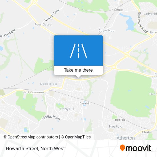 Howarth Street map