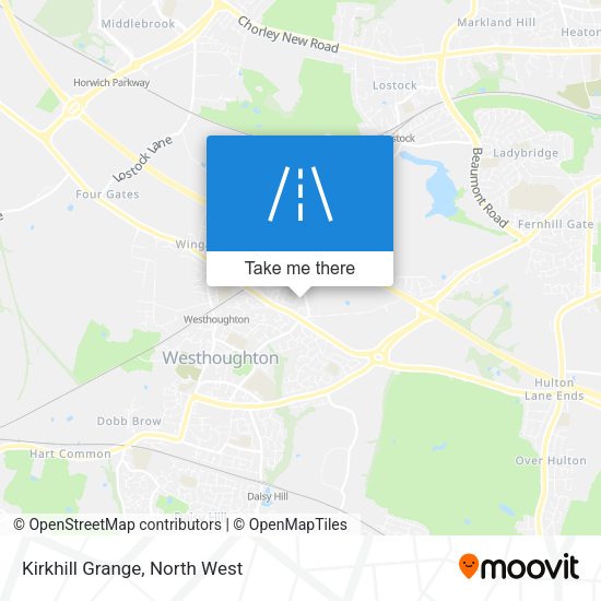 Kirkhill Grange map