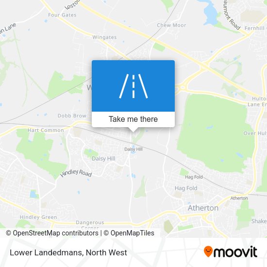 Lower Landedmans map