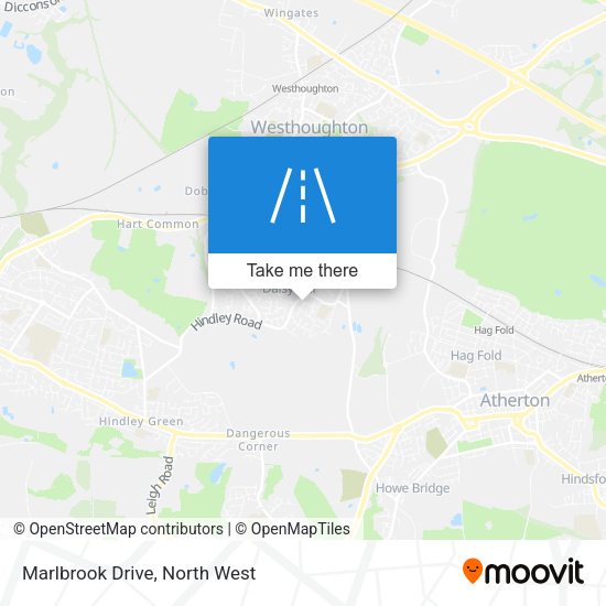 Marlbrook Drive map