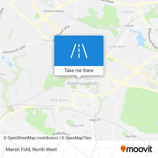 Marsh Fold map