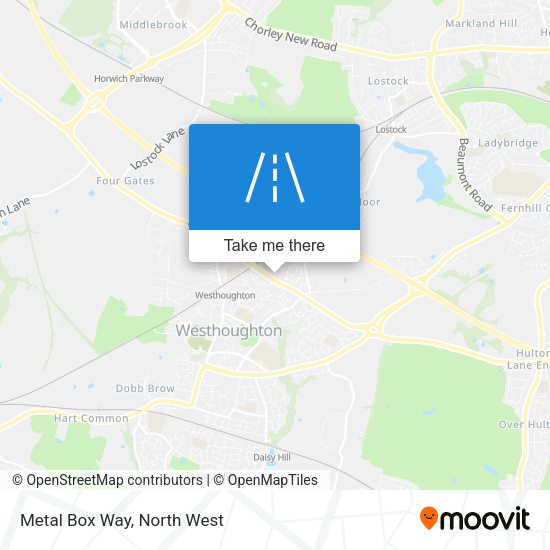 Metal Box Way map
