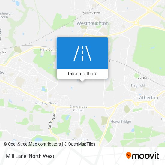 Mill Lane map