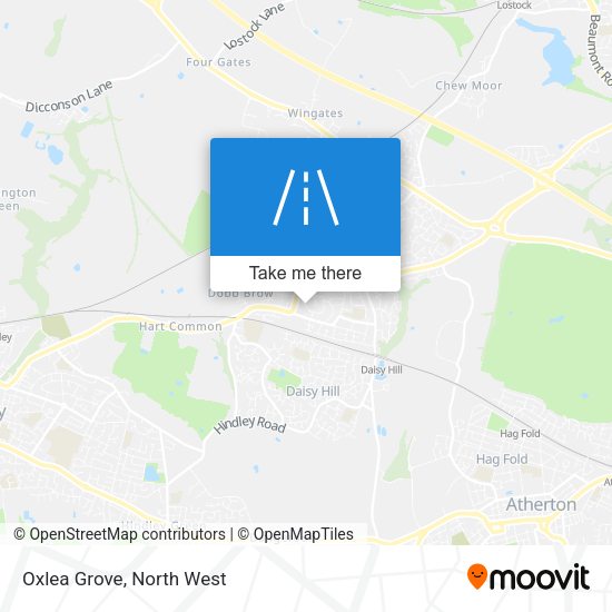 Oxlea Grove map