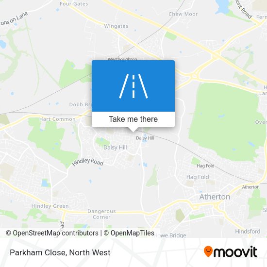 Parkham Close map