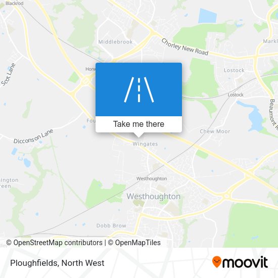 Ploughfields map
