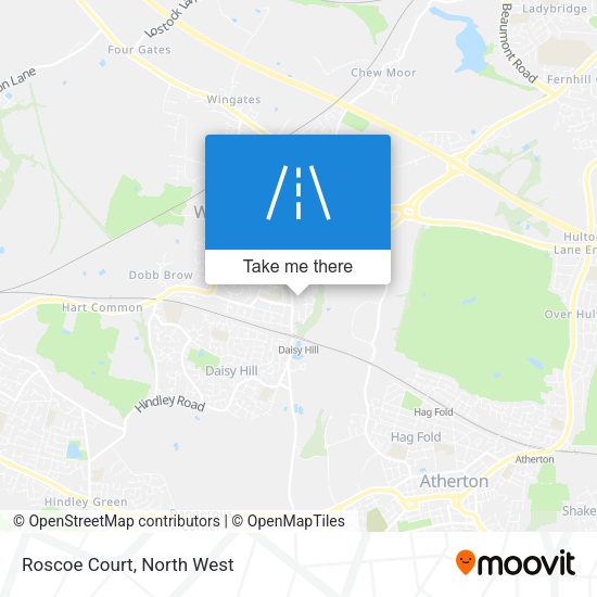 Roscoe Court map