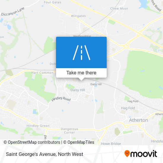 Saint George's Avenue map