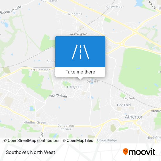 Southover map