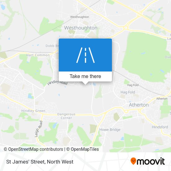 St James' Street map
