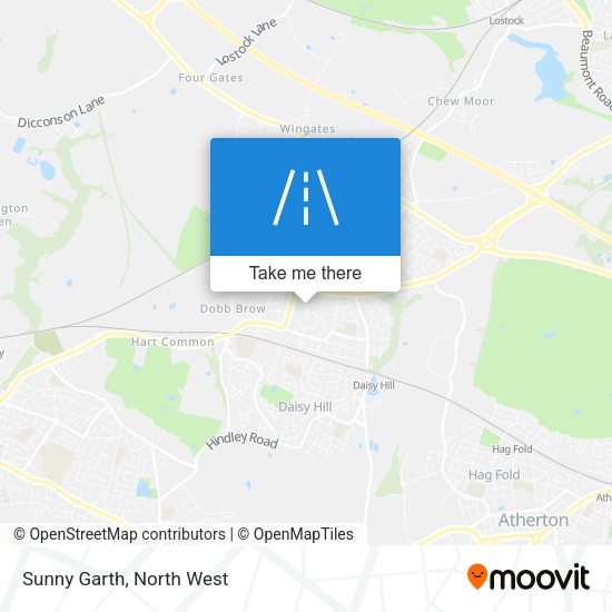 Sunny Garth map