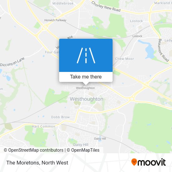 The Moretons map