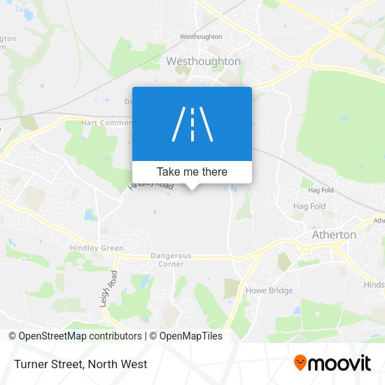 Turner Street map