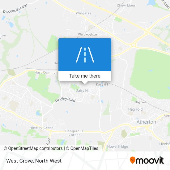 West Grove map