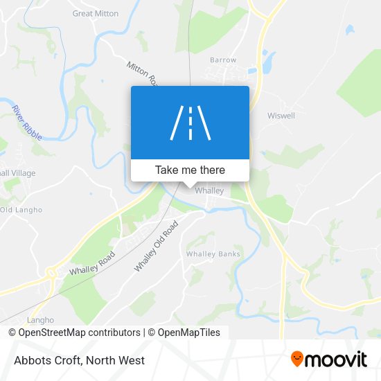 Abbots Croft map