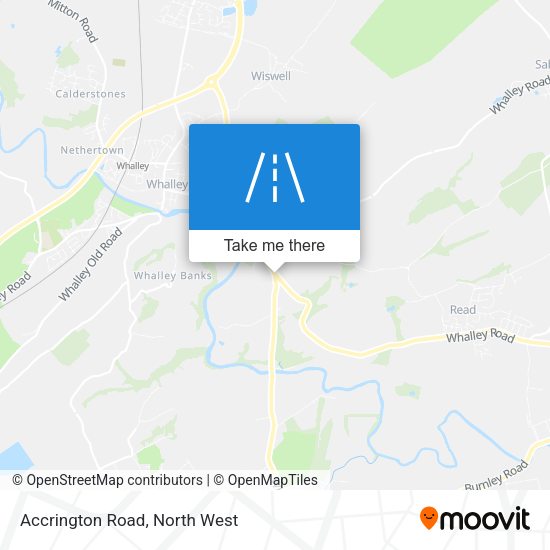 Accrington Road map