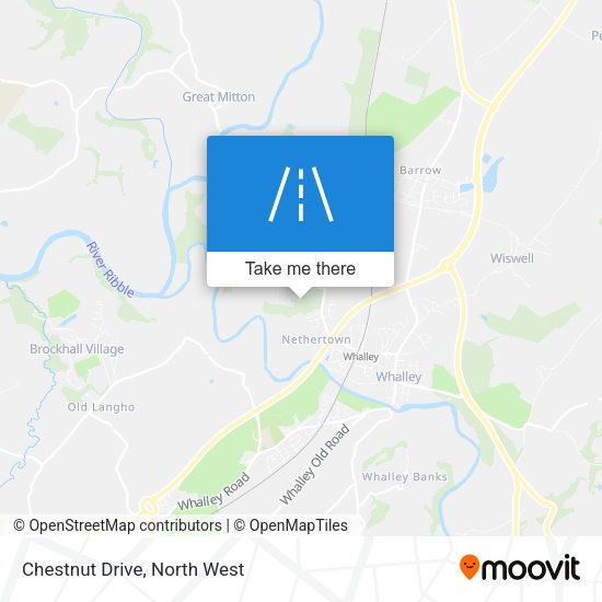 Chestnut Drive map